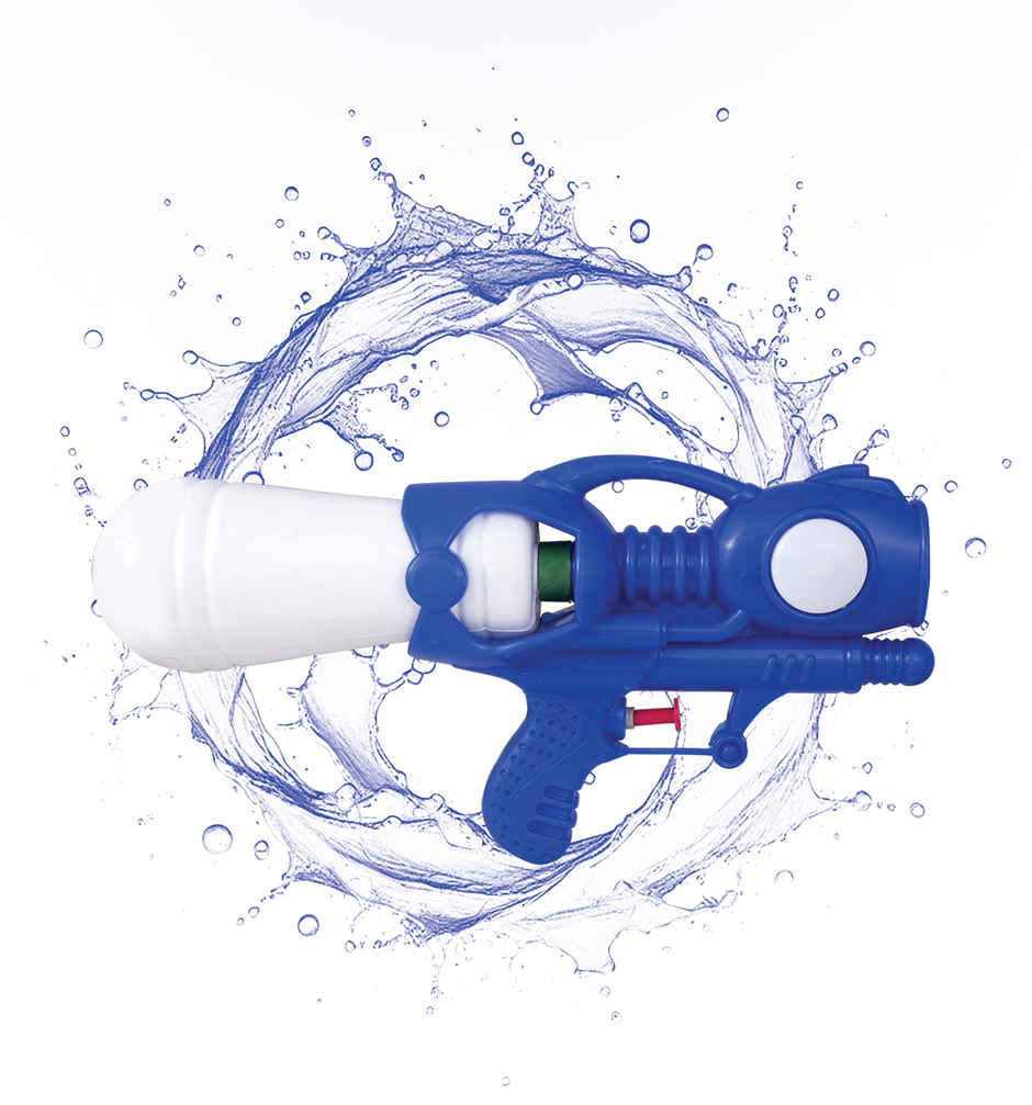 Medium Holi Water Pichkari | Blue | Tomuncle