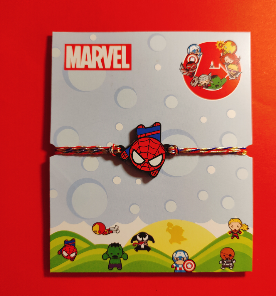 House Of Festivals Spiderman Upside Down Pendant Rakhi | Official Disney Merchandise