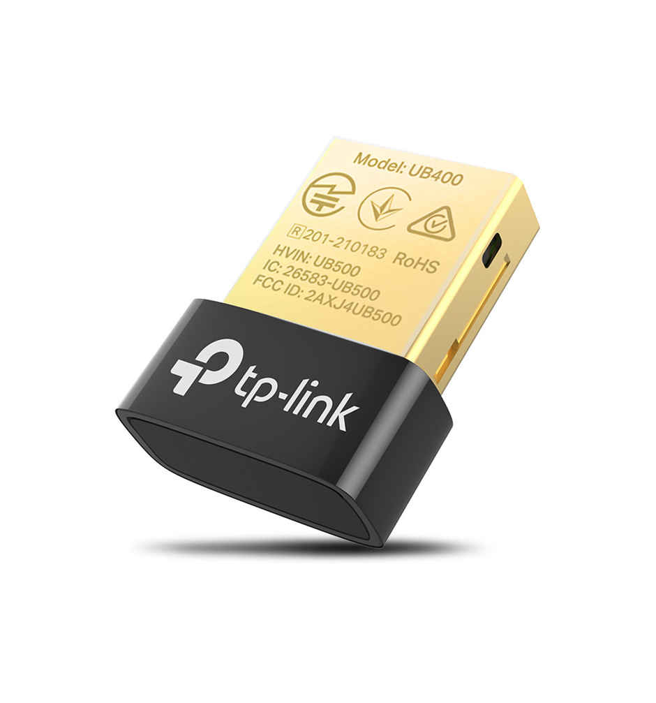 TP-Link UB400 Bluetooth 4.0 Nano-Sized USB Adapter, Dongle Receiver Support Windows