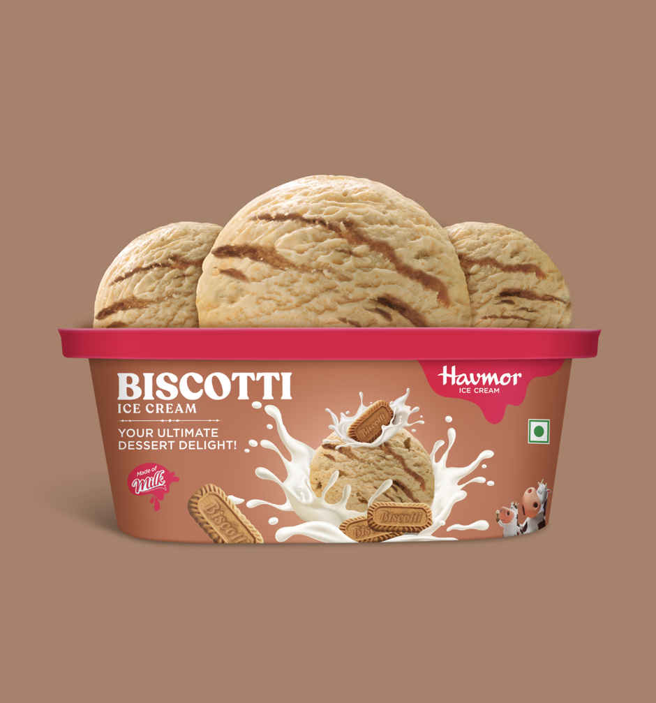 Havmor Biscotti Ice Cream Tub