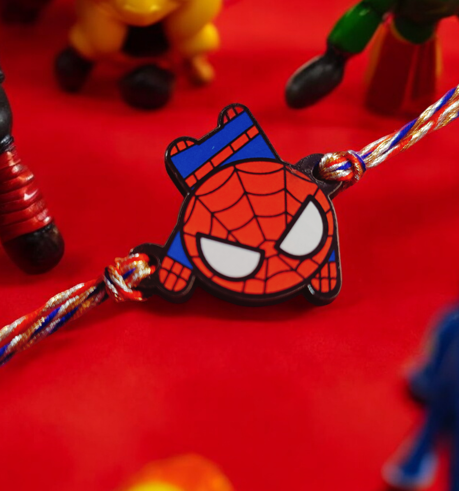House Of Festivals Spiderman Upside Down Pendant Rakhi | Official Disney Merchandise