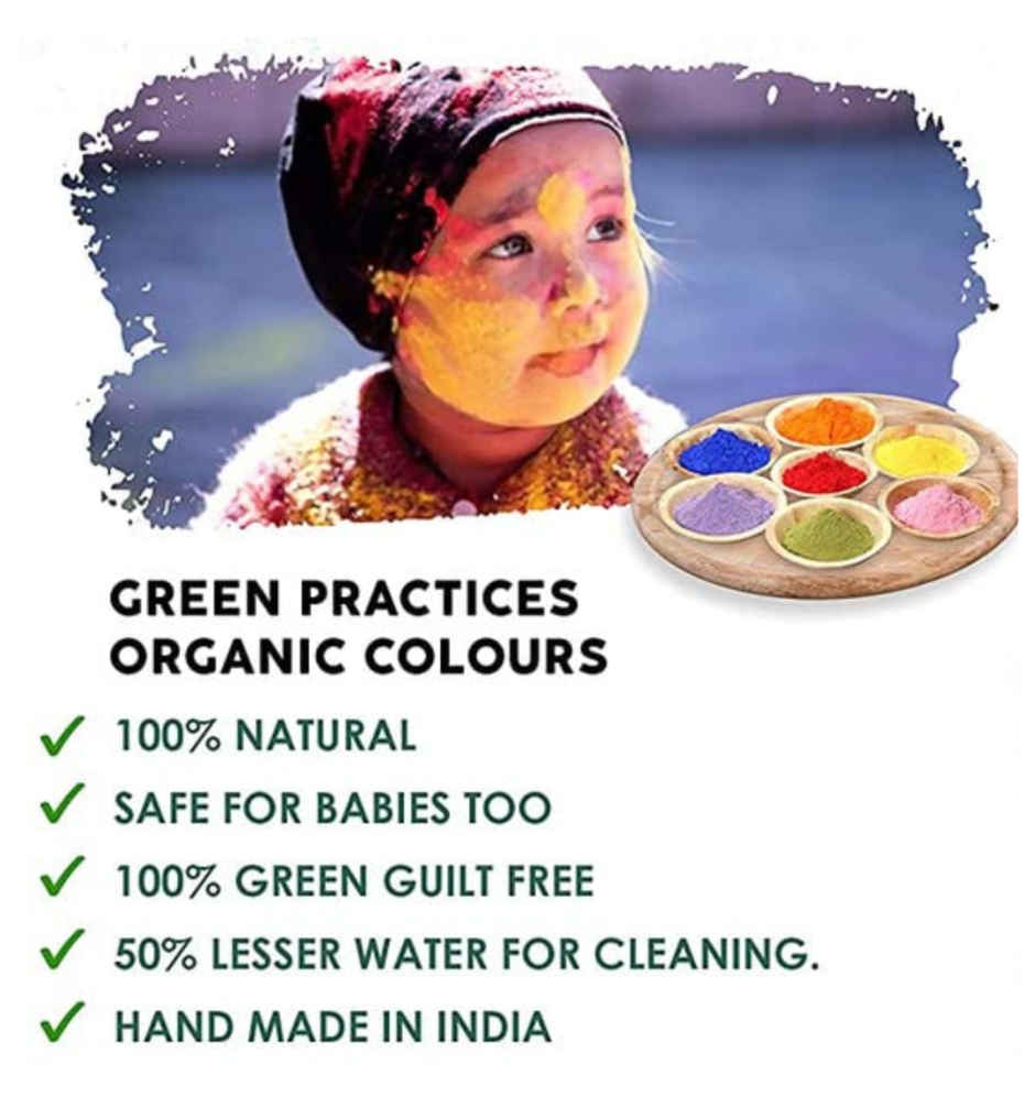 Herbal Gulal | Holi Color Disney | Yellow | Se7en