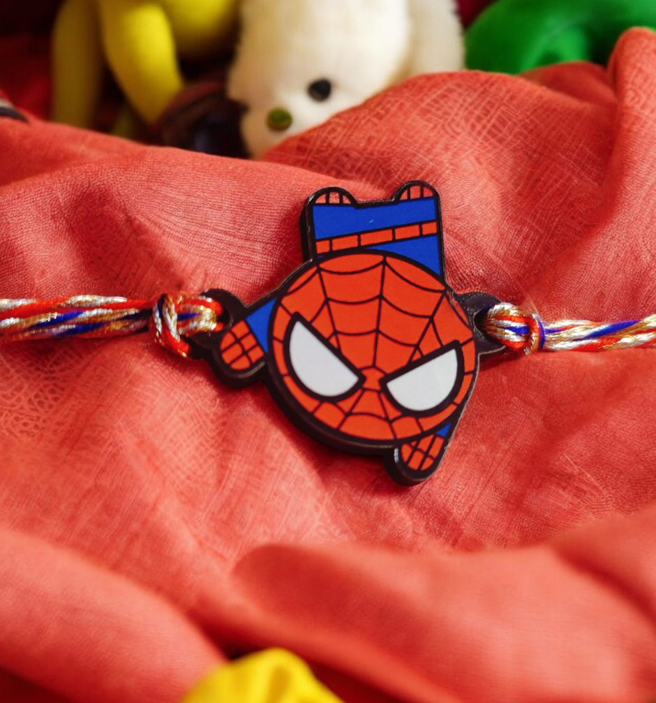 House Of Festivals Spiderman Upside Down Pendant Rakhi | Official Disney Merchandise