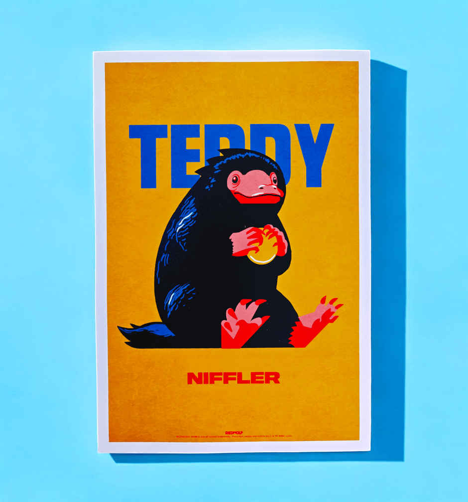 House Of Festivals Teddy - Fantastic Beasts Official Poster