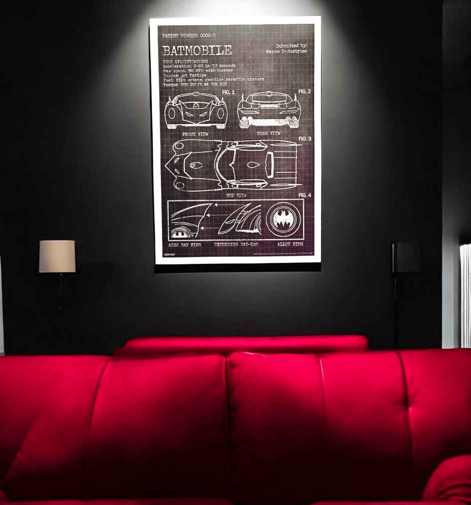 House Of Festivals Batmobile Specs - Batman Official Poster