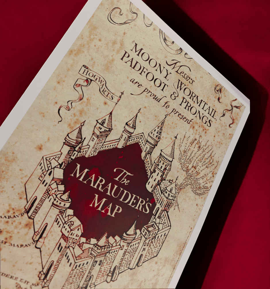 House Of Festivals Harry Potter: The Marauder's Map - Harry Potter Official Poster