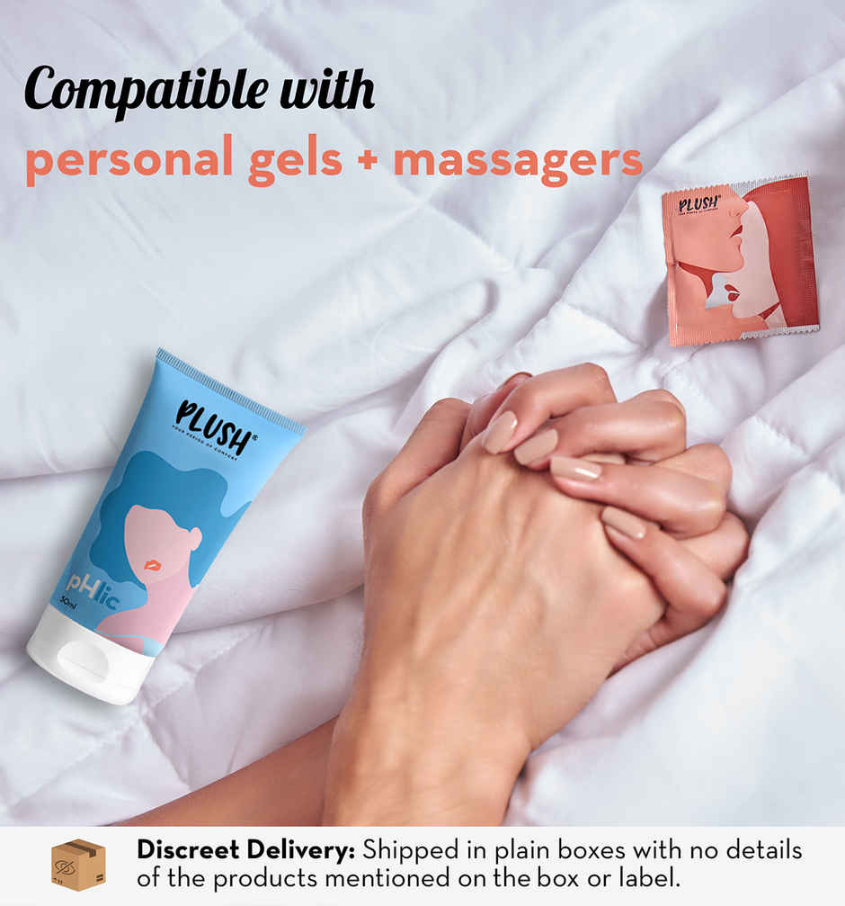 Plush Loveglove Super-Dotted Condom For Men, Good For Skin,Great For Sex & No Benzocaine