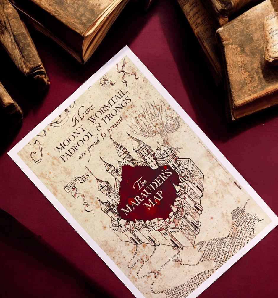 House Of Festivals Harry Potter: The Marauder's Map - Harry Potter Official Poster