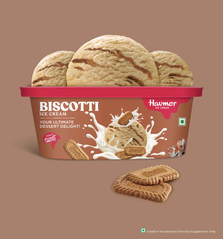 Havmor Biscotti Ice Cream Tub