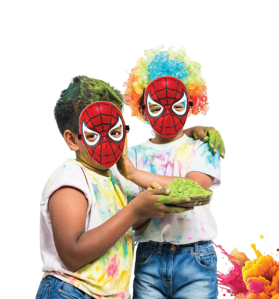 Spiderman Mask | Holi Special | Tomuncle