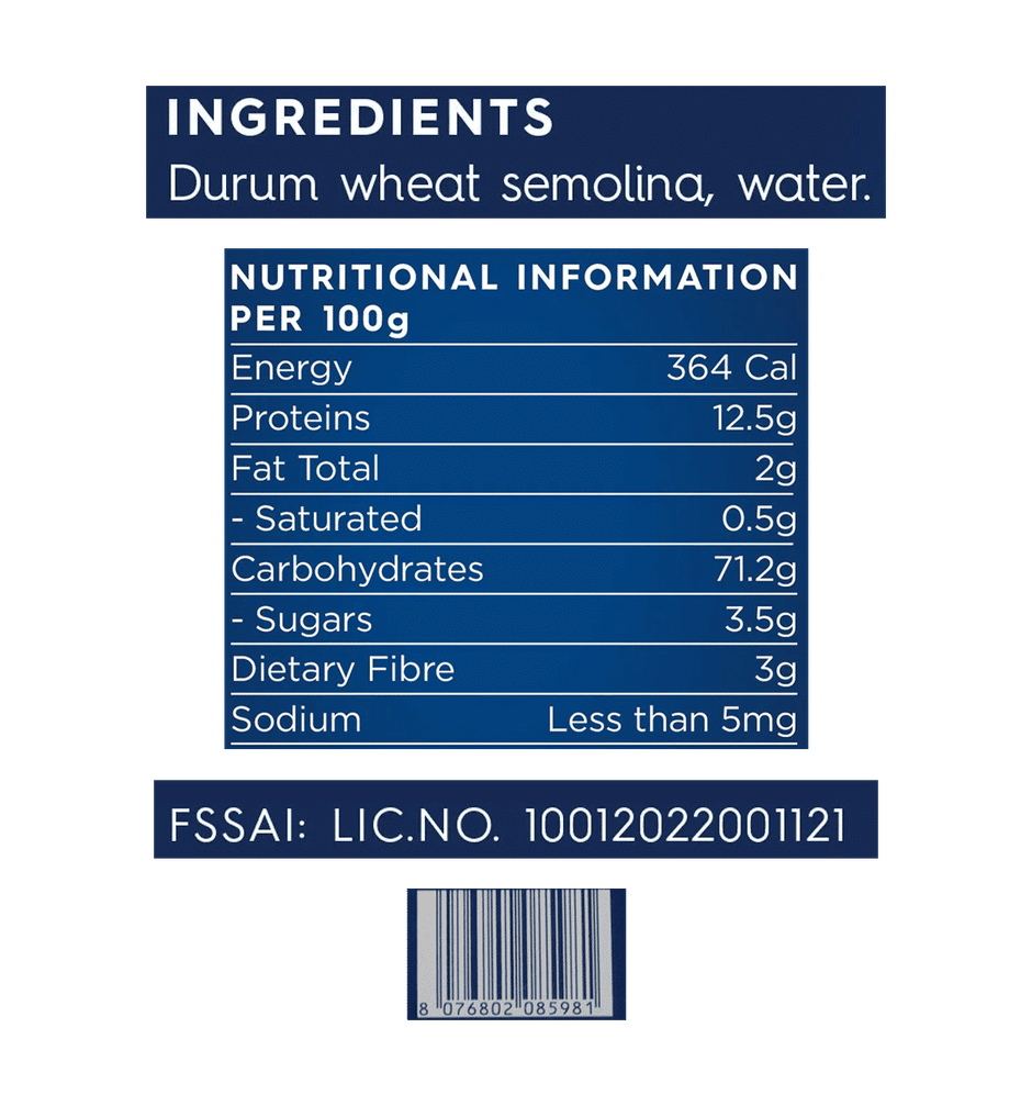 Barilla Pasta Fusilli Durum Wheat