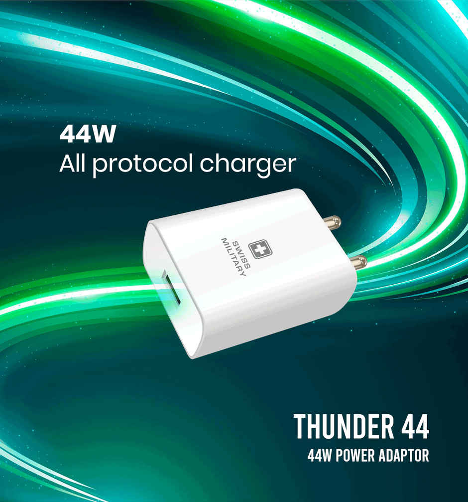 Swiss Military Audio Thunder 44 W Charger - White