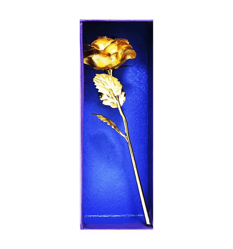 Gold Foil Rose (2x3)