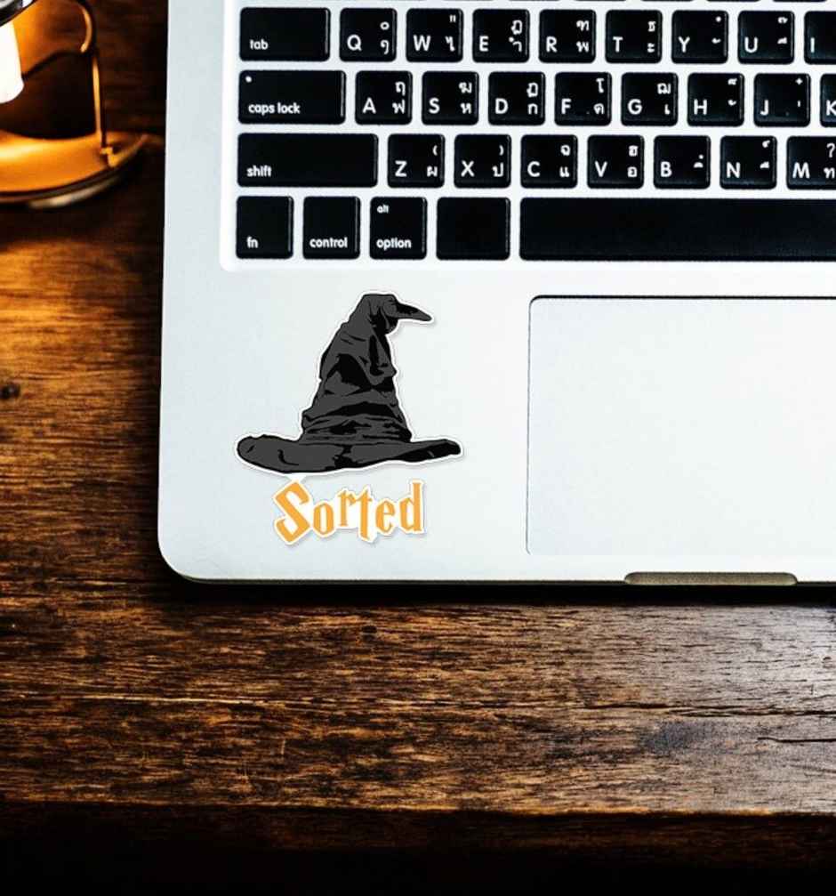 House Of Festivals Sorted - Harry Potter Official Sticker