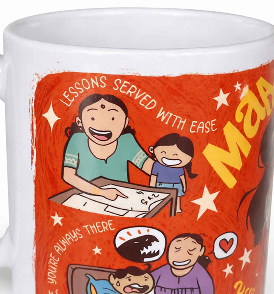 Chumbak Best Mom Mug (300 ml) - Perfect Mother's Day Gift with Gift Box
