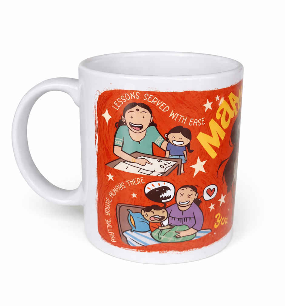 Chumbak Best Mom Mug (300 ml) - Perfect Mother's Day Gift with Gift Box
