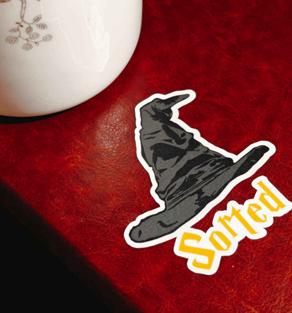 House Of Festivals Sorted - Harry Potter Official Sticker