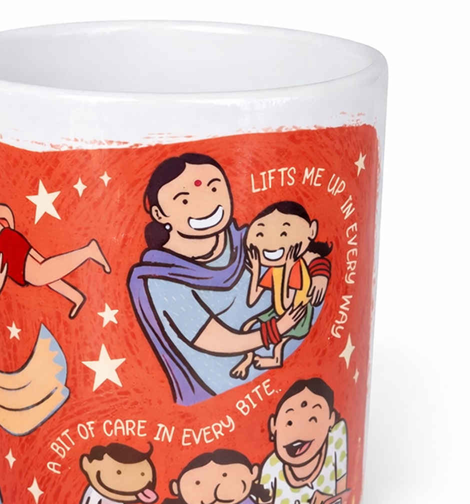 Chumbak Best Mom Mug (300 ml) - Perfect Mother's Day Gift with Gift Box
