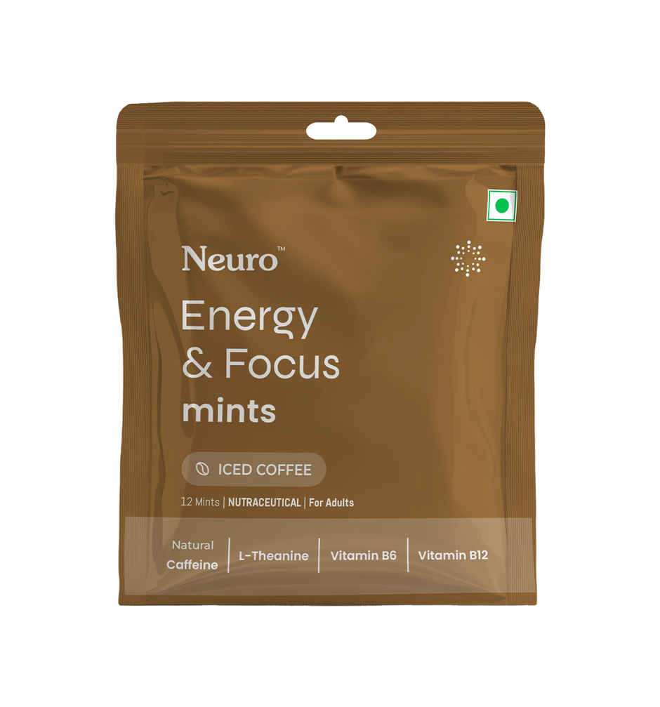 Neuro Energy and Focus Gum Mint Tin Iced Coffee