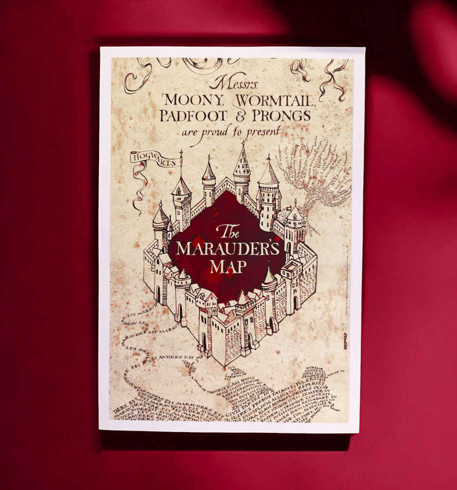 House Of Festivals Harry Potter: The Marauder's Map - Harry Potter Official Poster