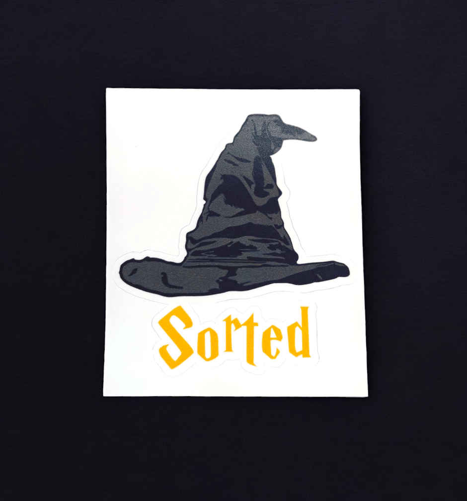 House Of Festivals Sorted - Harry Potter Official Sticker