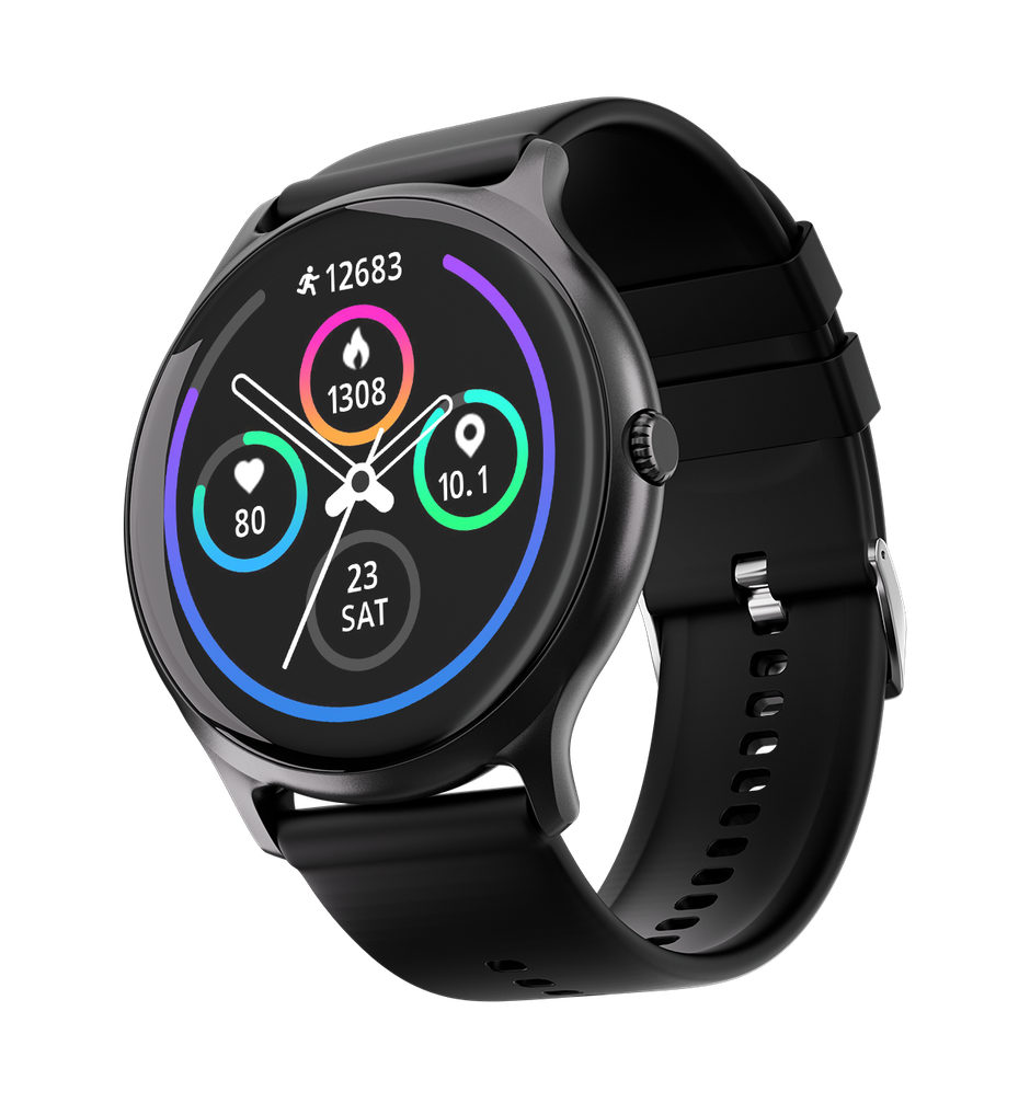 Fire-Boltt Phoenix Pro Smartwatch | 1.39" Display | BT Calling - Black