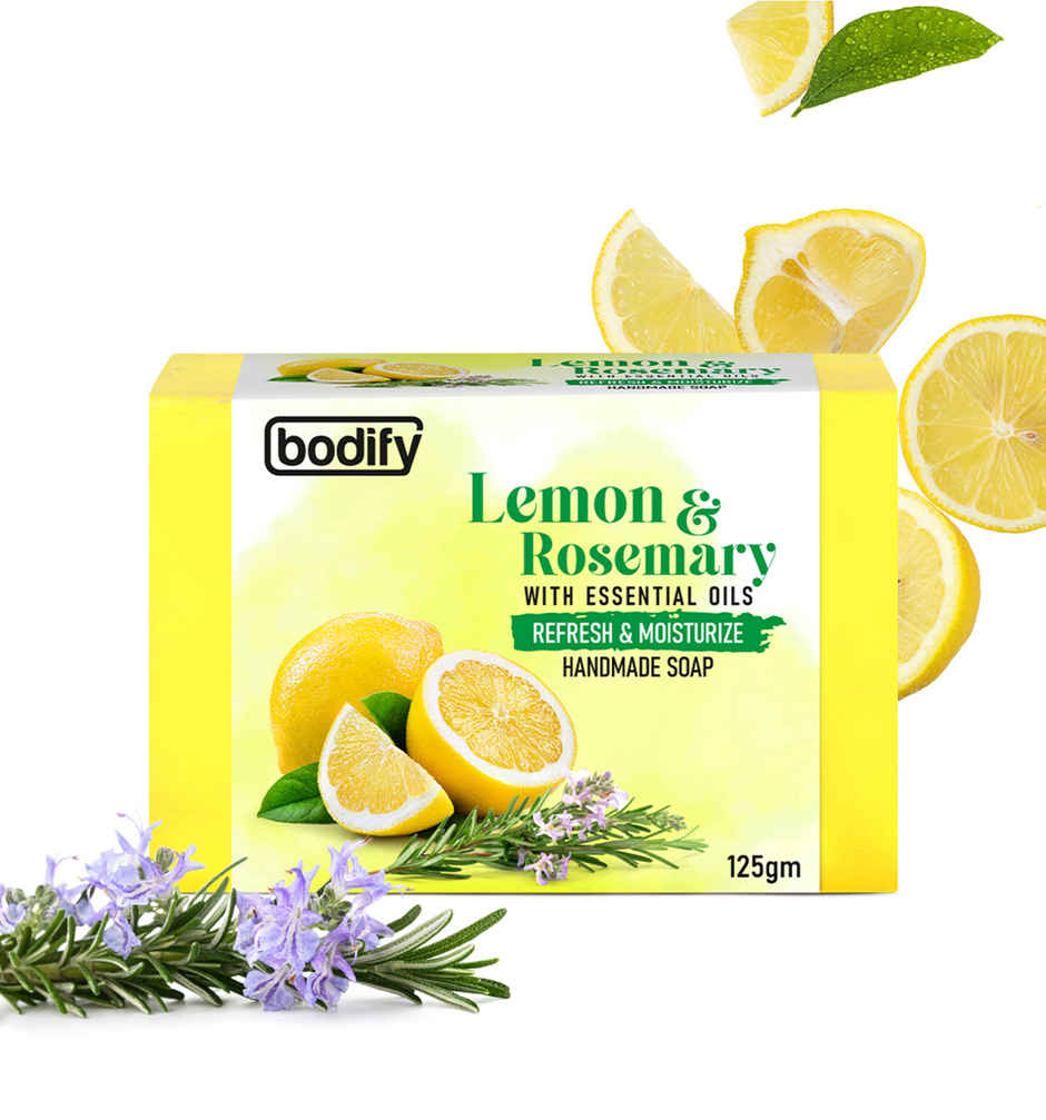 Bodify Lemon & Rosemary Handmade Soap