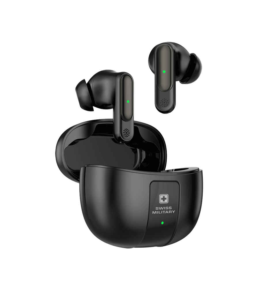 Swiss Military Audio Earbuds - Zeus Plus | Black