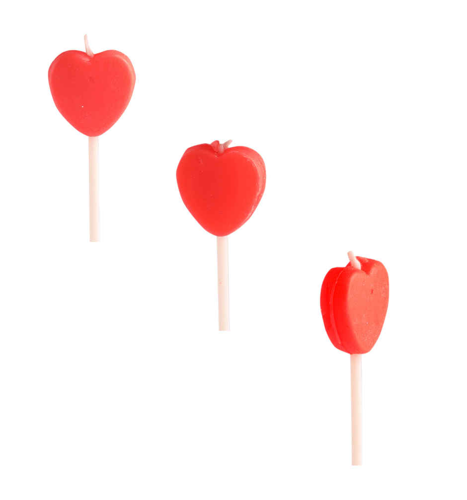 Let's Vybe Heart Candle