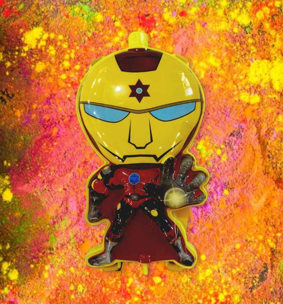 Iron Man 3D Holi Water Tank | 2 L | Armstrong