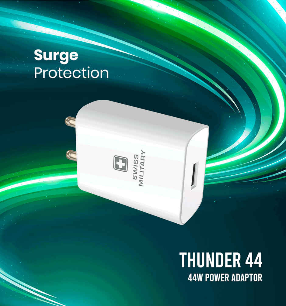 Swiss Military Audio Thunder 44 W Charger - White