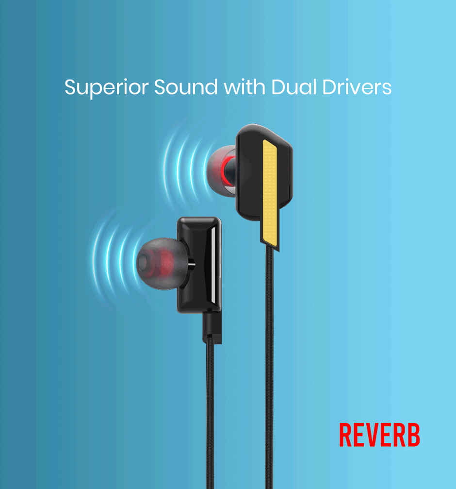 Swiss Military Audio Earphone Sm Reverb Blue