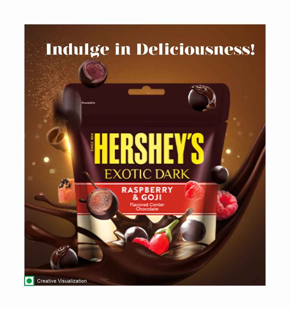 Hershey's Exotic Raspberry And Goji | Dark Chocolate Share Bag