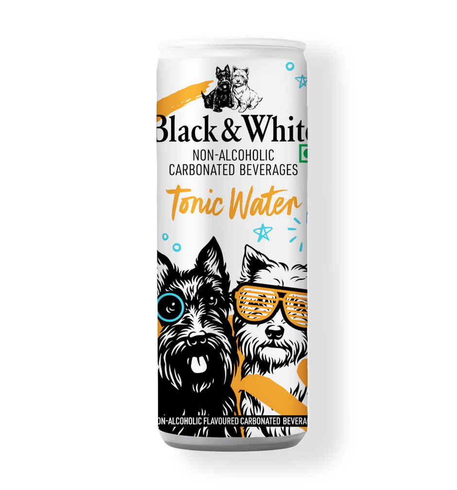 Black and White Tonic Water