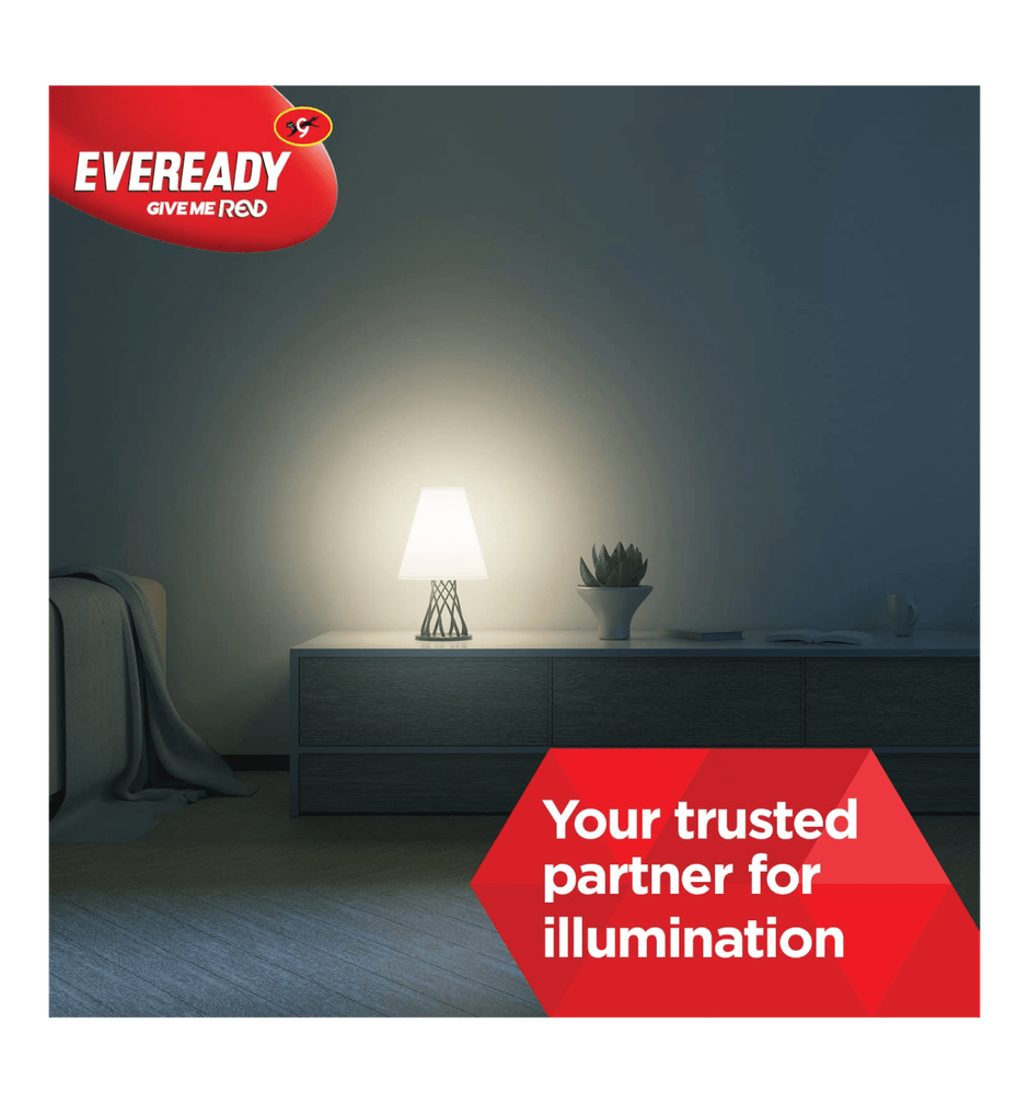 Eveready Emergency 9W Bulb | Cool Day Light | 6500K | B22 Base Holder