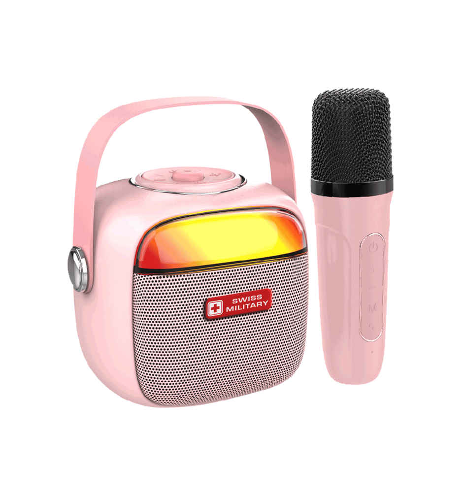 Swiss Military Audio Bluetooth Speaker - Ancha Pop Pink