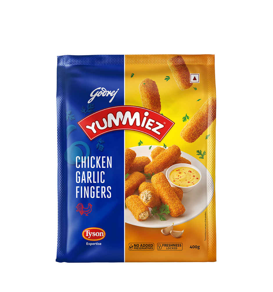 Yummiez Chicken Garlic Fingers Pouch