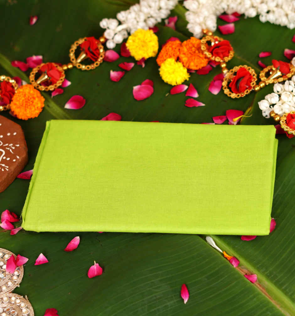 Green Pooja Vastra - 1 m | ServDharm