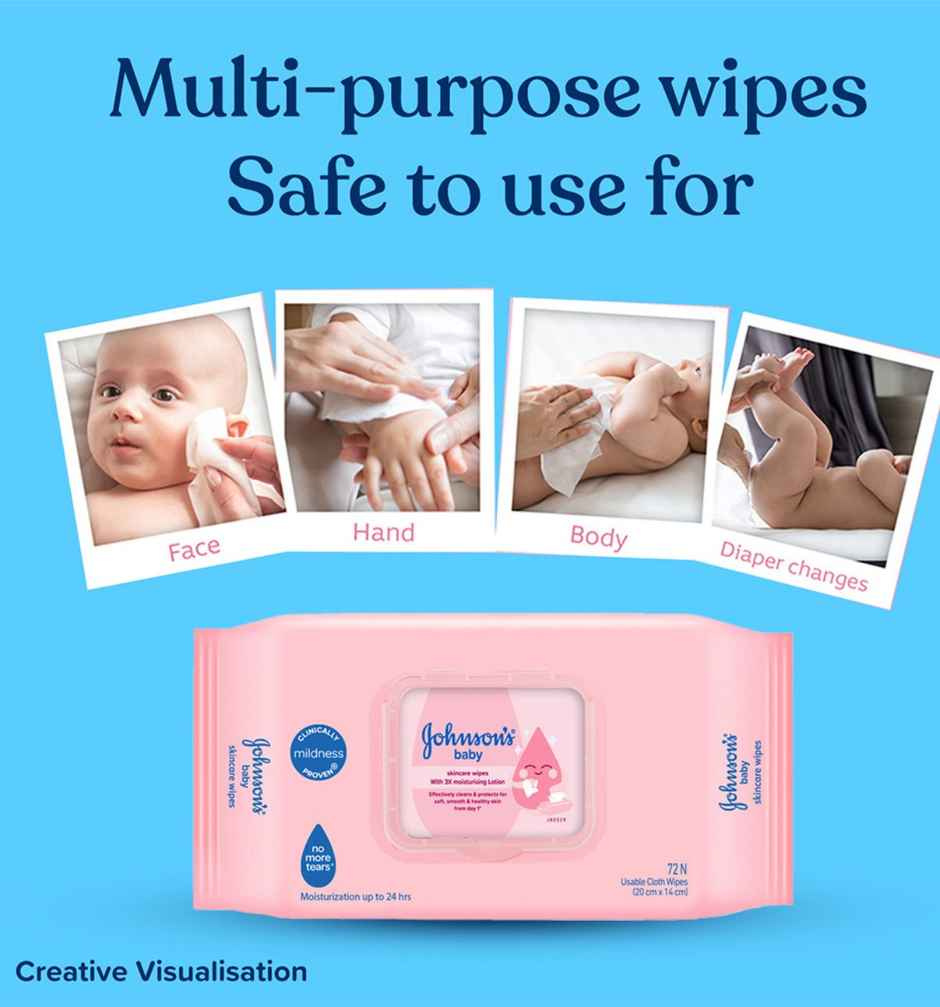 Johnson's Baby Skincare Wipes