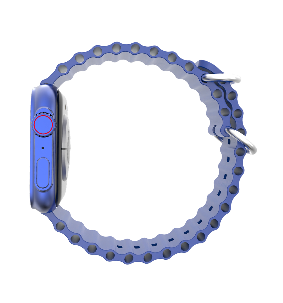 Fire-Boltt Supernova Smartwatch | 1.78" AMOLED Display | BT Calling - Blue