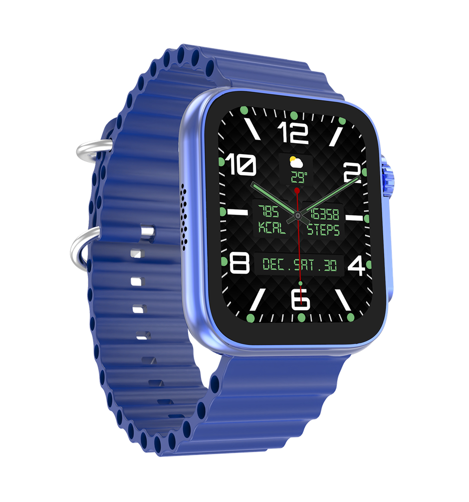 Fire-Boltt Supernova Smartwatch | 1.78" AMOLED Display | BT Calling - Blue