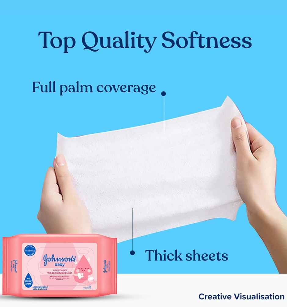 Johnson's Baby Skincare Wipes 20 PIECE