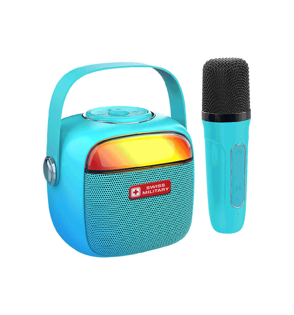 Swiss Military Audio Bluetooth Speaker - Ancha Pop Blue