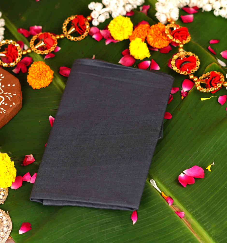 Grey Pooja Vastra - 1 m | ServDharm