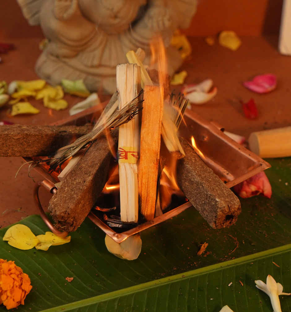 Copper Hawan Kund | 5.5 - 6 inch | ServDharm