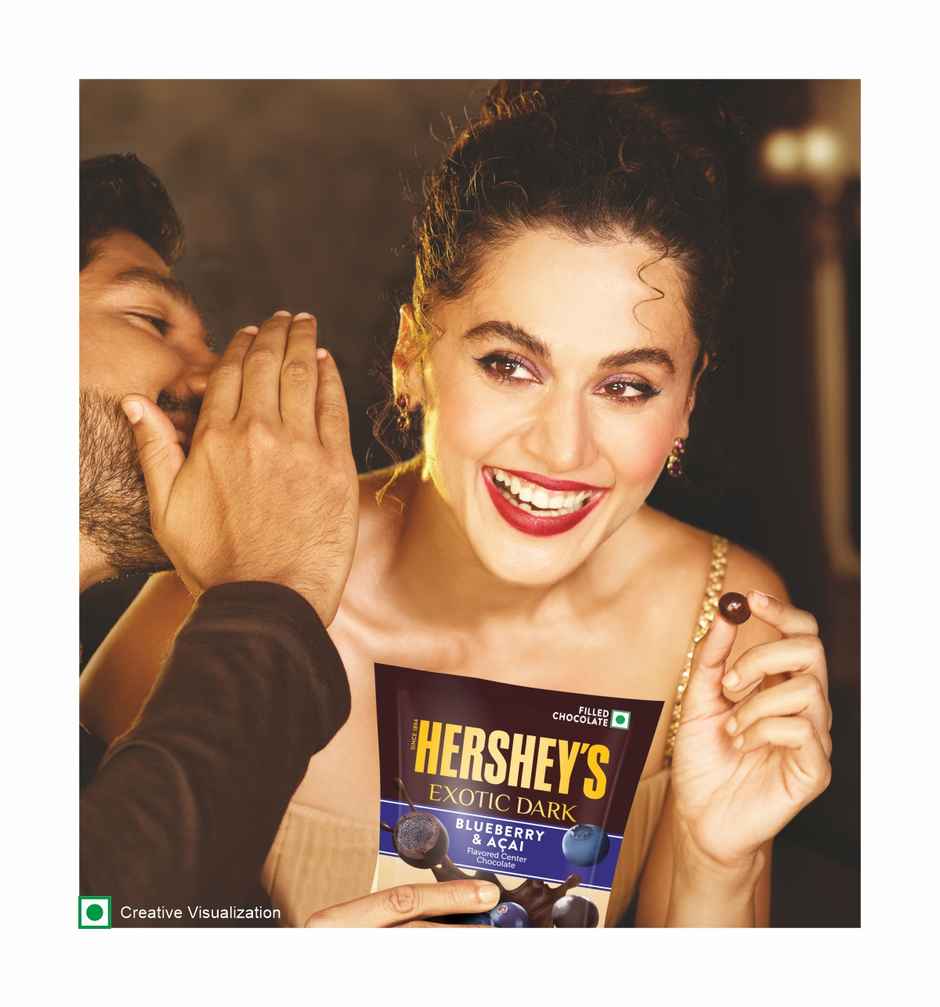 Hershey's Exotic Dark Blueberry And Acai | Chocolate Share Bag