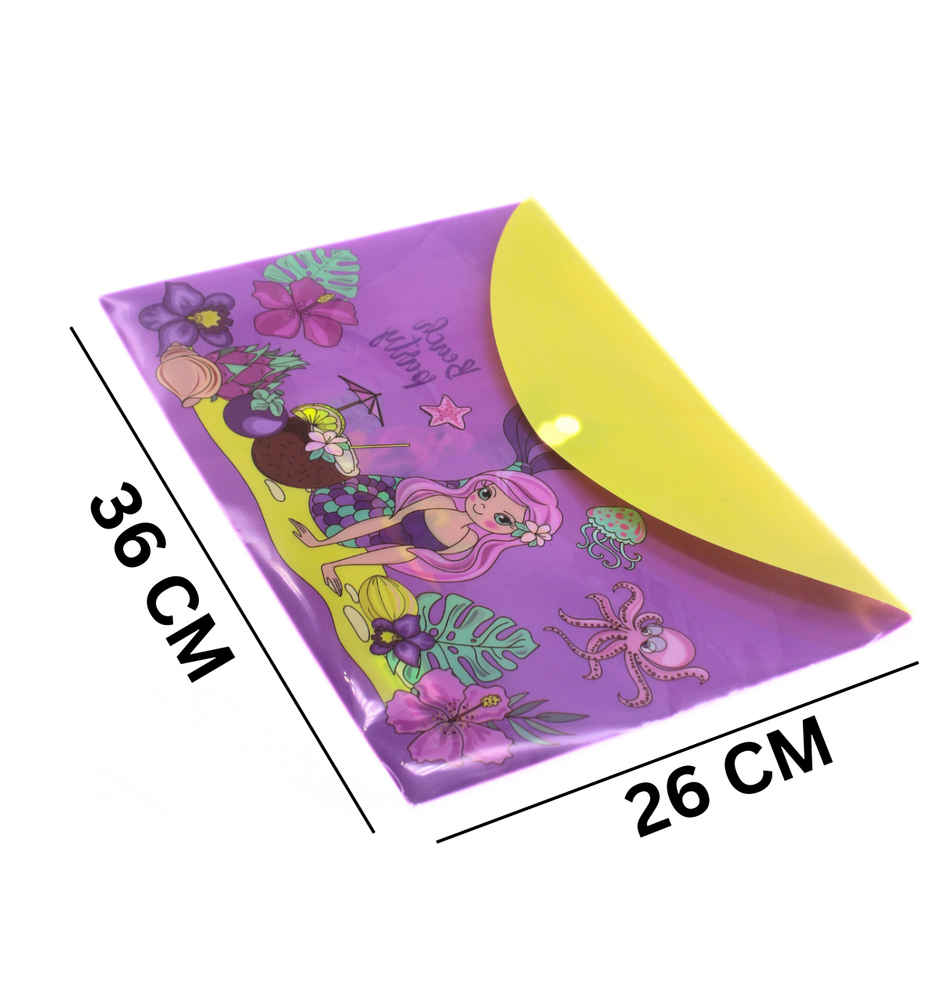 Button Folder - Assorted Color & Design