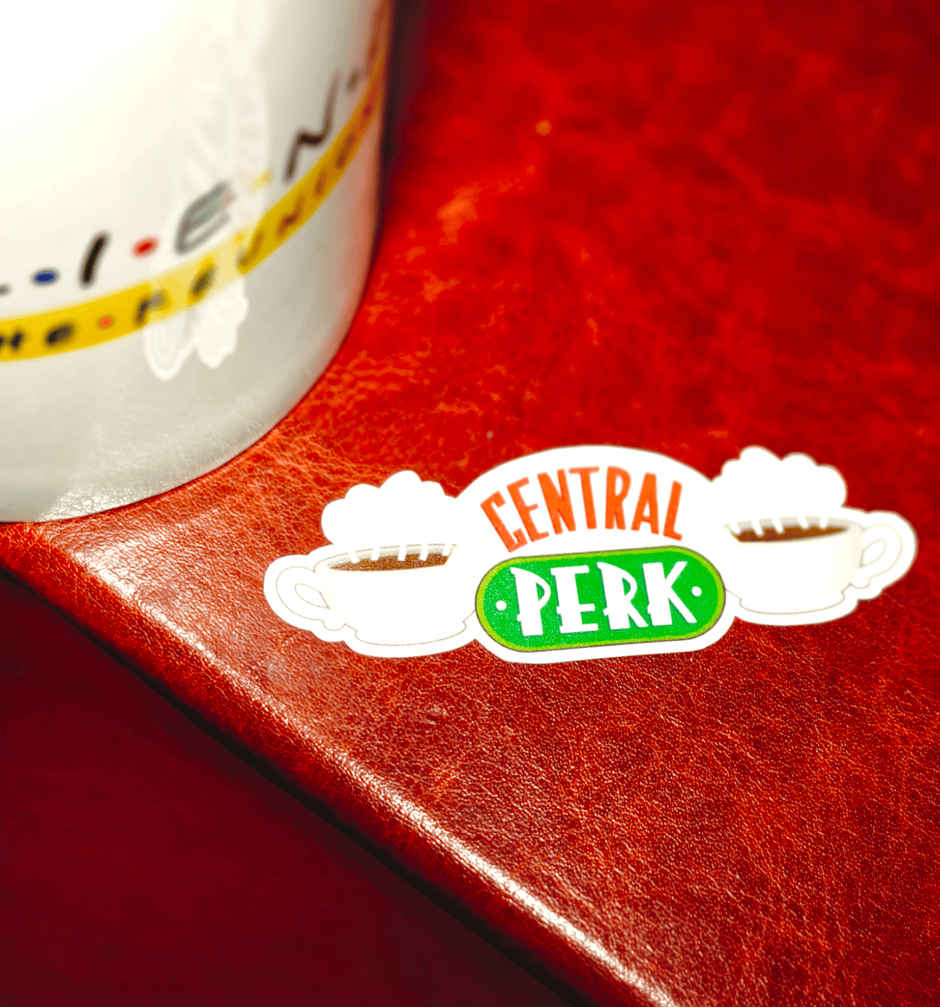 House Of Festivals Central Perk - Official Friends Sticker