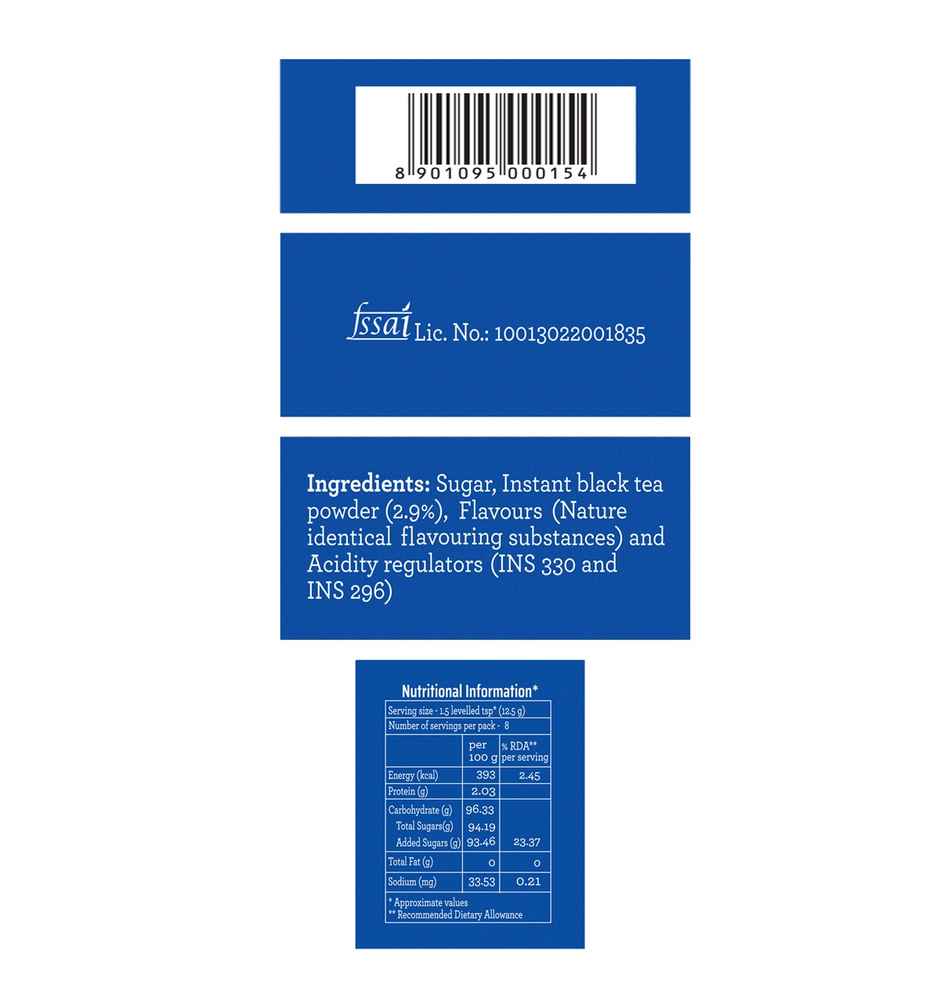 Society Iced Tea Premix Peach Apricot Black Pouch