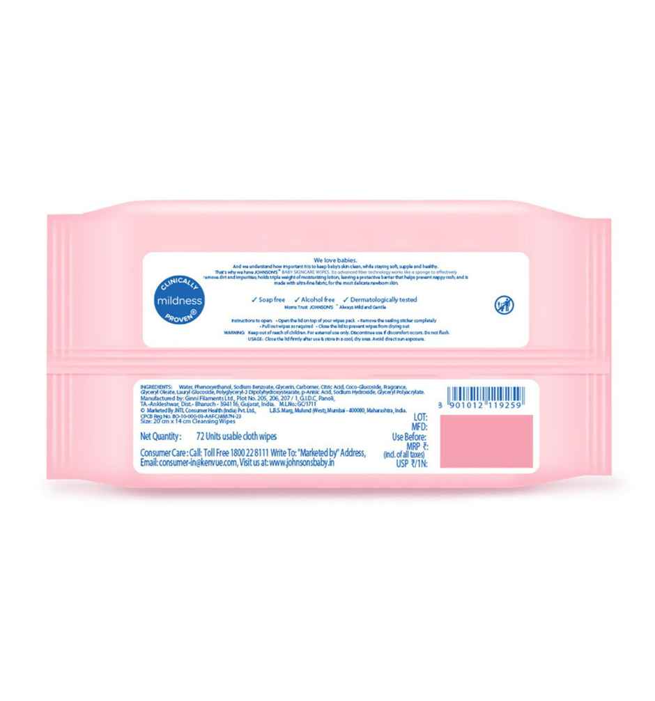 Johnson's Baby Skincare Wipes